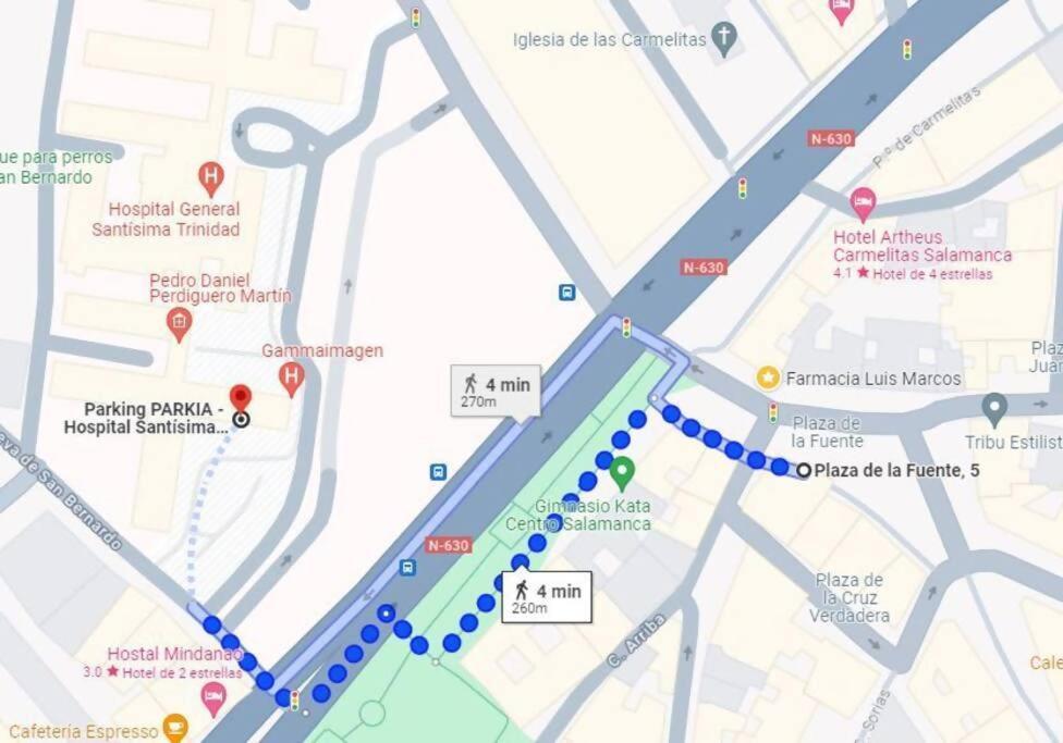 Apartmán Alojamiento Plaza La Fuente Centro Salamanka Exteriér fotografie
